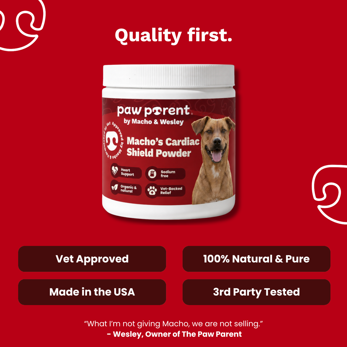The Paw Parent | Cardiac Shield Powder